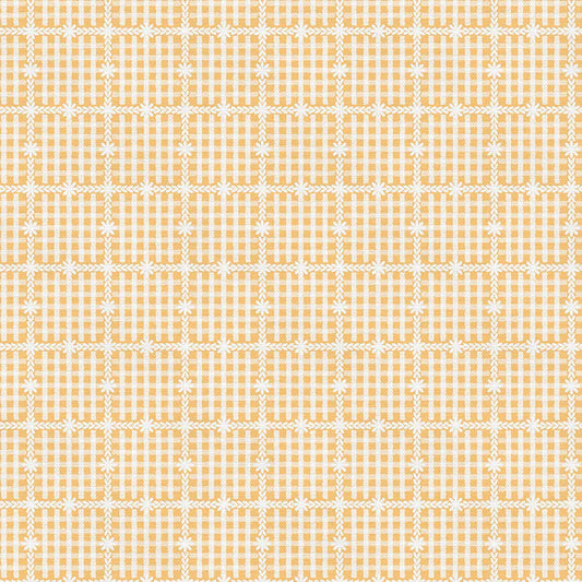 Cozy Cottage Blenders: Floral Gingham in Yellow