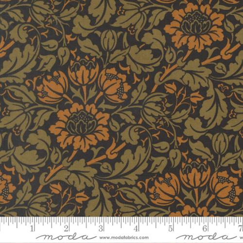 Morris Muse: Flowering Scroll in Ebony