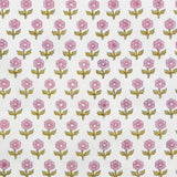 Indian Block Prints: Flowerling in Pink