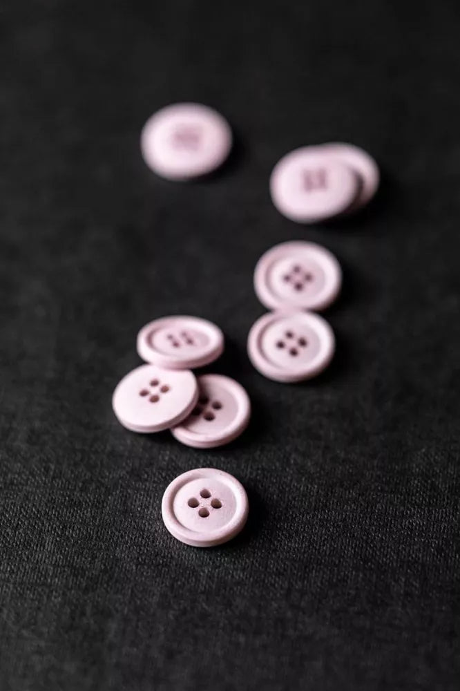 Cotton Button 15mm - Multiple Colors