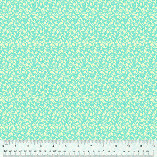 Country Mouse: Fresh Calico in Aqua