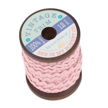 1/4" Vintage Trim Ric-Rac - 12 yard pack (Multiple Colors & Sizes)
