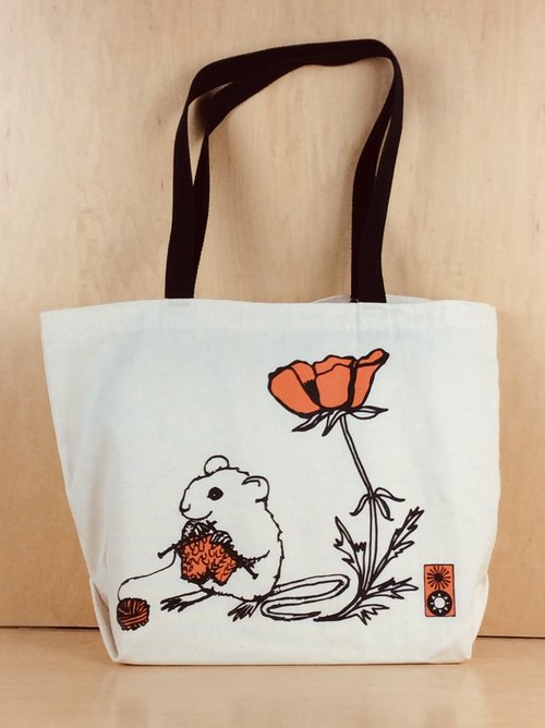 Knitting Critters Project Totes