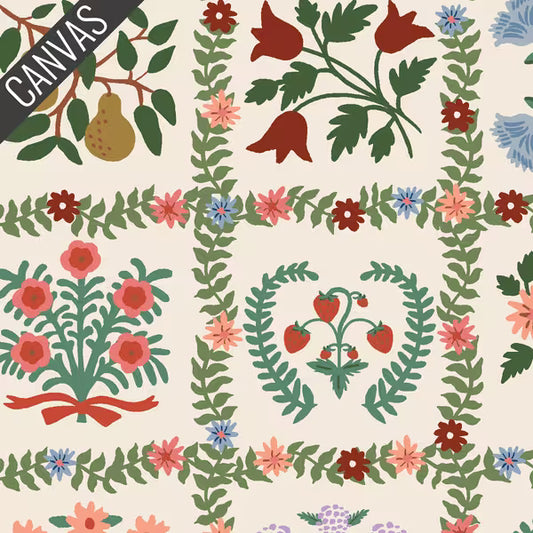 Gracie: Garden Album in Cream Canvas