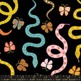 Ooh Lucky Lucky: Garden Snake in Black