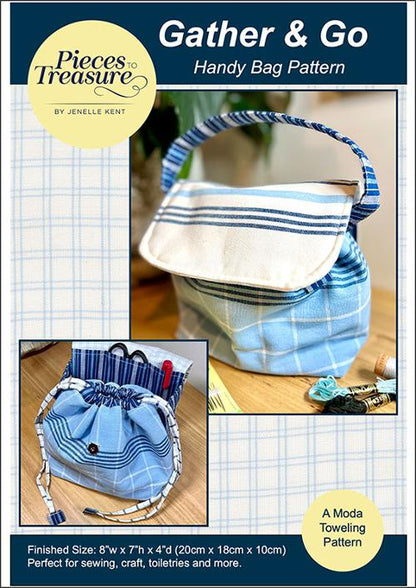 Pieces To Treasure: Gather & Go Bag Pattern