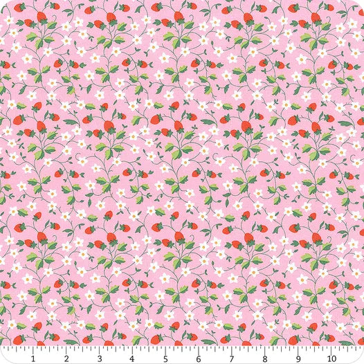 Liberty Gifts from the Garden: Strawberry Picking in Light Purple