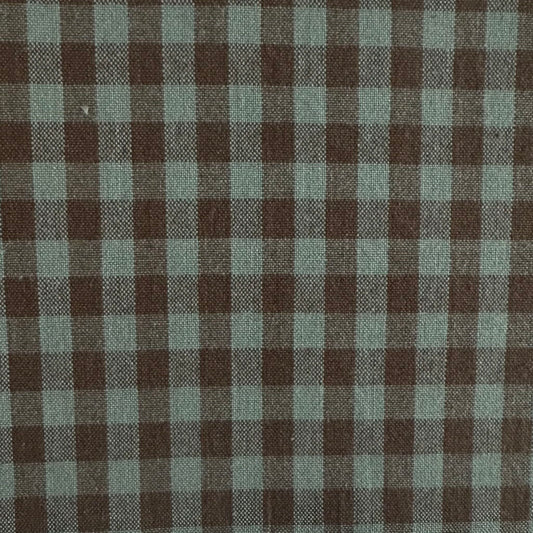 Diamond Textiles: Homespun Gingham in Blue