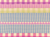 Patchwork Gingham Viscose Lawn - Multi