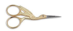 Gold Stork Scissors (Stainless)