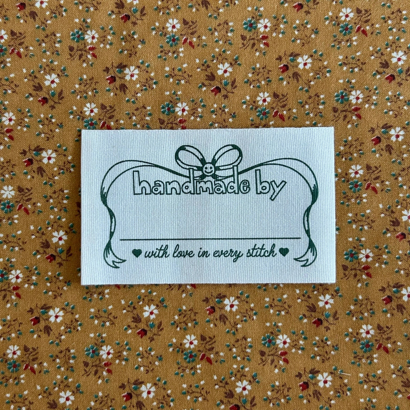 Cotton and Ochre Quilt Labels