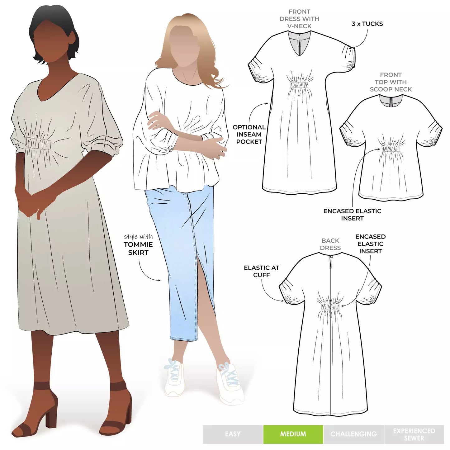 Harry Woven Top & Dress - Sizes 4-16
