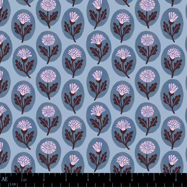Nocturne: Heritage Bloom in Dusk Garden