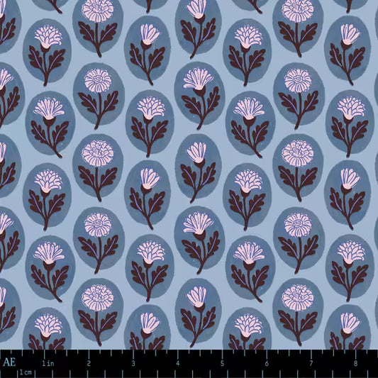 Nocturne: Heritage Bloom in Dusk Garden