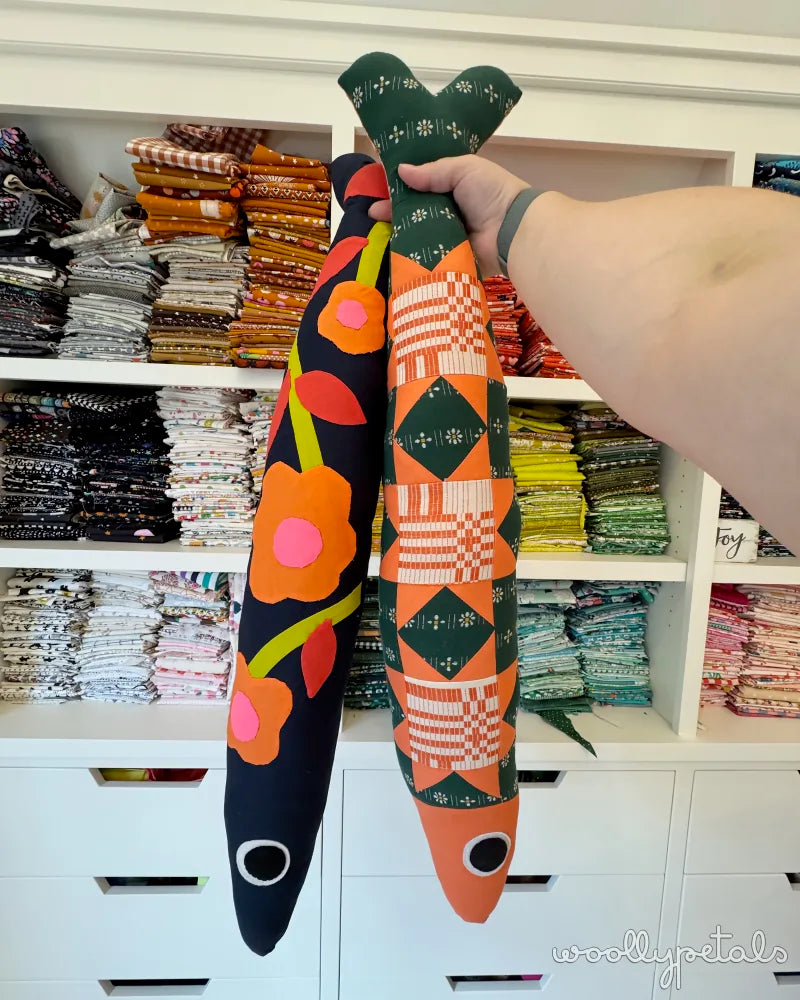 Sardine Pillow Sewing Pattern