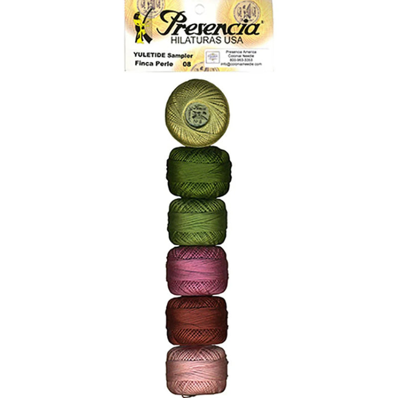 Presencia Size 12 Perle Cotton 6 pack - Multiple Colors
