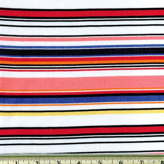 Laguna Cotton Jersey - Stripes