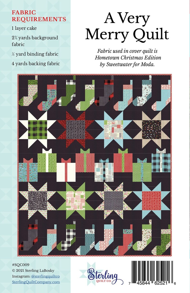 A Very Merry Quilt Pattern