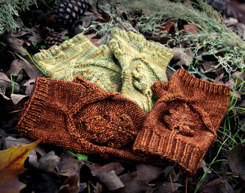 Oak Glove Knitting Pattern