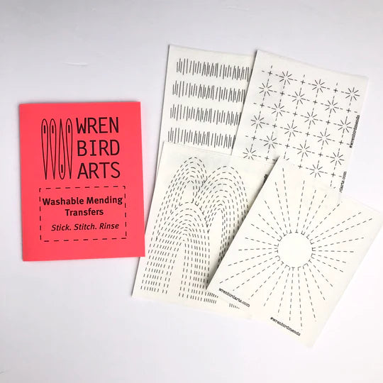 Washable Mending Transfers - Whimsical Patterns