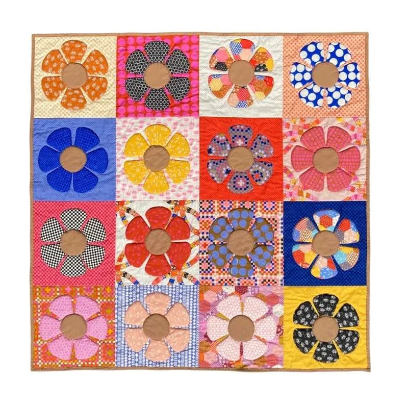 Retro Daisy Quilt Pattern