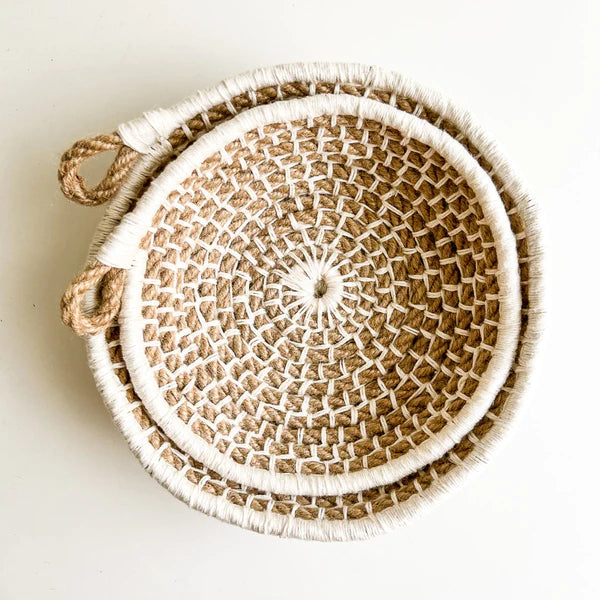 Naomi Nesting Bowls Kit - Jute w/ Spruce