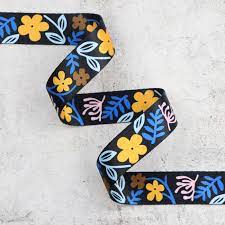 1.5" Webbing - Floral