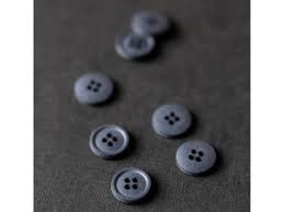 Cotton Button 15mm - Multiple Colors