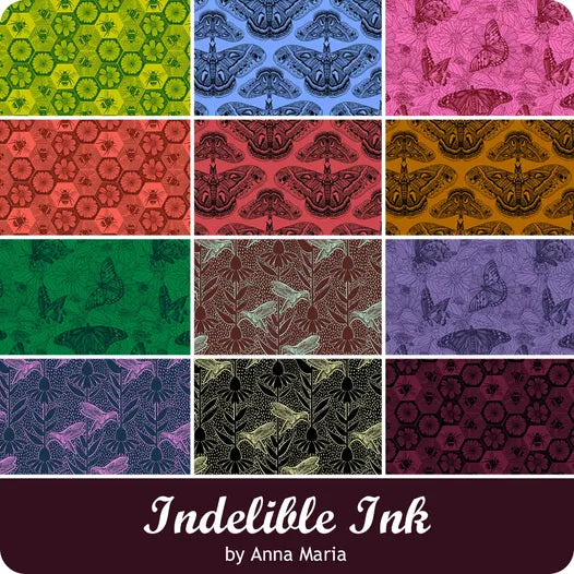 Indelible Ink: 5" Square Pack