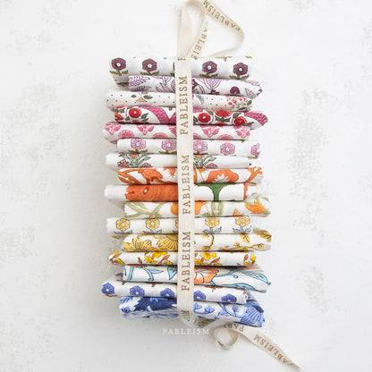 Indian Block Prints Cottage: Fat Quarter Bundle