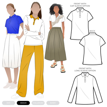 Jess Knit Polo
