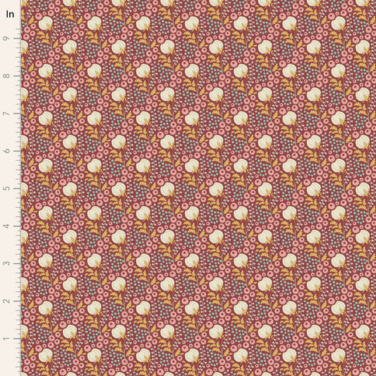 Sanctuary: Cottonfield in Maroon