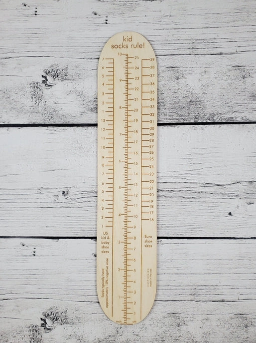 Katrinkles - Socks Rule! Sock Rulers in Adult & Kid Sizes