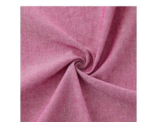 Kiyohara Yarn-Dyed Chambray in Pink