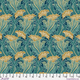 Lodden by Morris & Co: Laceflower in Teal