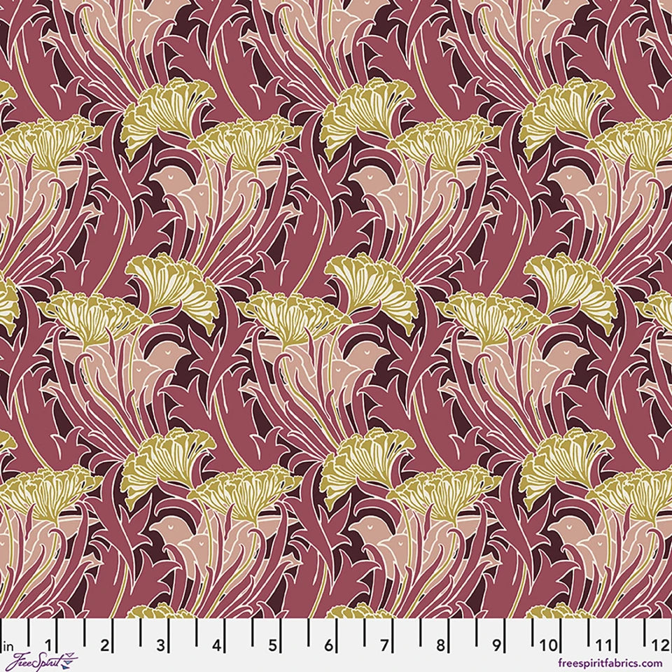 Lodden by Morris & Co: Laceflower in Wine