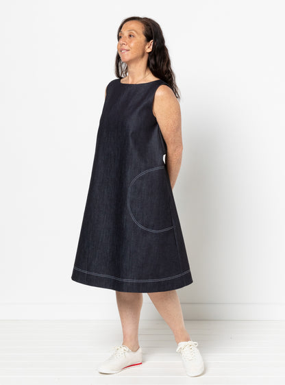 Lena Shift Dress Multi-Size