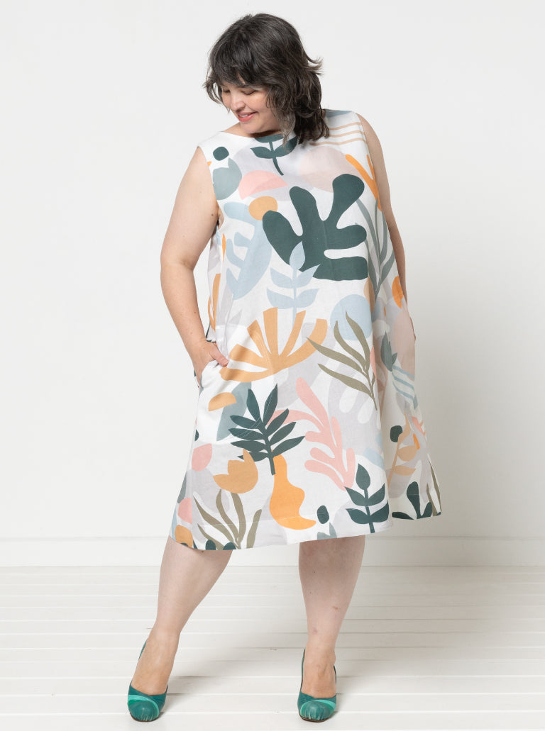 Lena Shift Dress Multi-Size