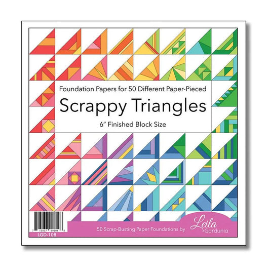 Scrappy Triangles - 6" FPP set (Copy)