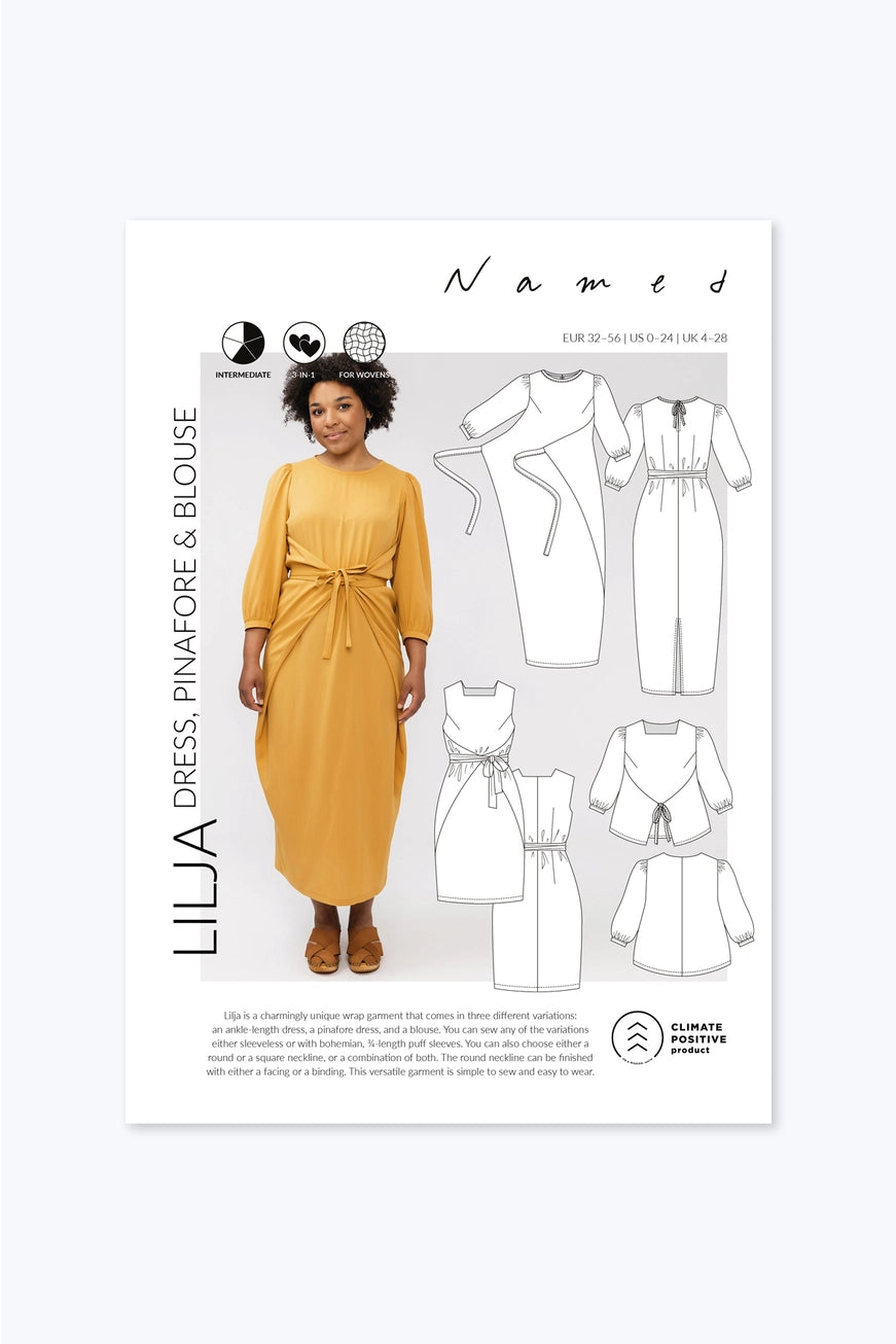 Lilja Dress, Pinafore & Blouse