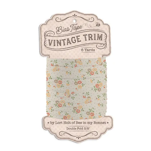 Lori Holt 3/8" Double Fold Bias Tape: Blessings Autumn