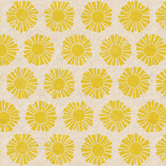 By the Seaside - Sunshine in Yellow on Natural