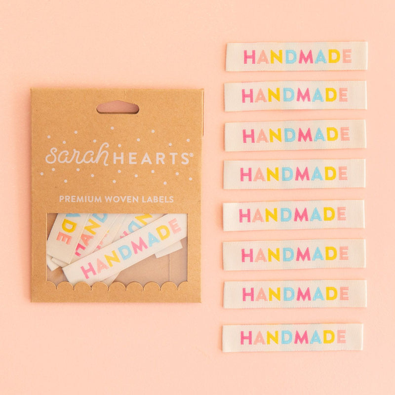 Sarah Hearts Labels: Colorful Handmade