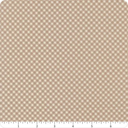 Lyda Rose Porcelain: Gingham Check in Stone
