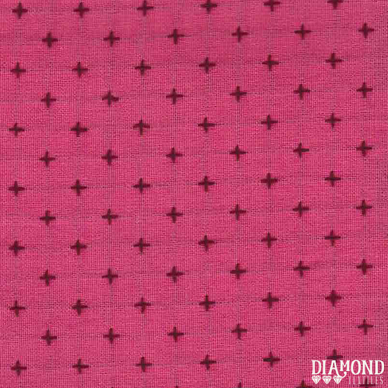 Diamond Textiles: Manchester in Pink & Plum