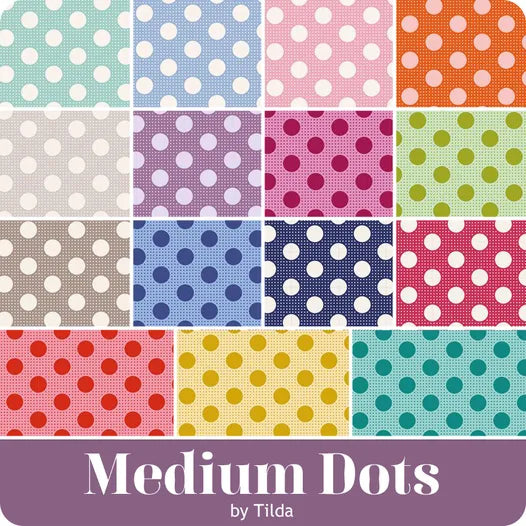 Tilda: Medium Dots Fat Quarter Bundle