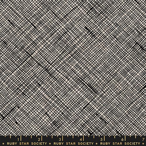 Memento Canvas: Crosshatched in Black