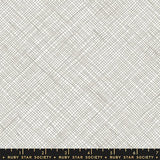Memento Canvas: Crosshatched in Cotton