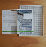 Visible Mending 1/4" Grid Stick n' Stitch Pattern Sheet