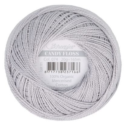 Candy Floss: Organic Mercerized Cotton (Multiple Colors)
